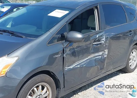 2013 Toyota Prius V Three из США, поврежденный, VIN JTDZN3EU6D3257559